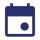 Blue calendar icon