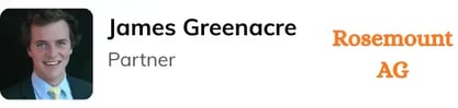 James Greenacre, Partner at Rosemount AG, sharing how Knowby provides junior staff with digital know-how and professional confidence.