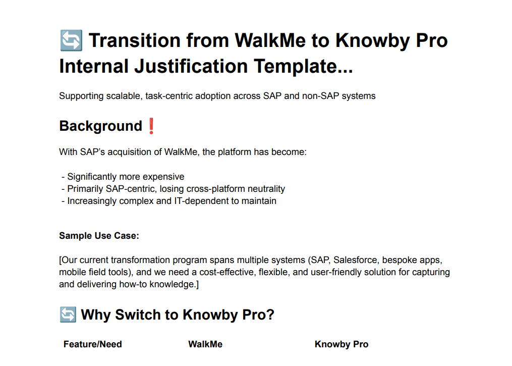 Knowby-vs-WalkMe-Pricing-Internal-Justification-Document