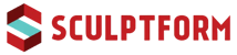 Sculptform logo - architectural installation instructions by Knowby