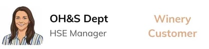 Knowby HSE Manager testimonial: Highlighting the platform as the most effective way to address gaps in health and safety instructions for wineries.