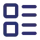 Bullet point list icon