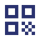 QR code scanning icon.