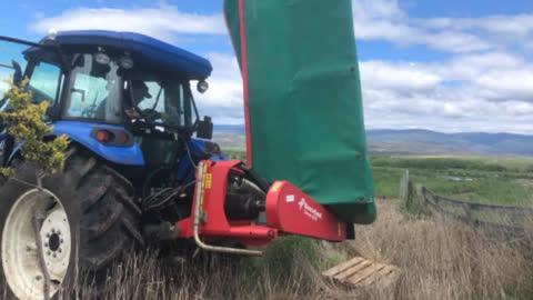 Connect Mower Attachment to Tractor