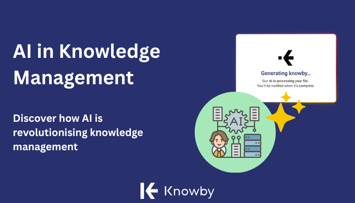 The Role of AI in Knowledge Management