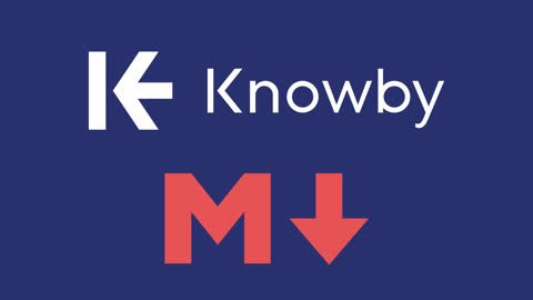 Markdown formatting for knowby description and steps