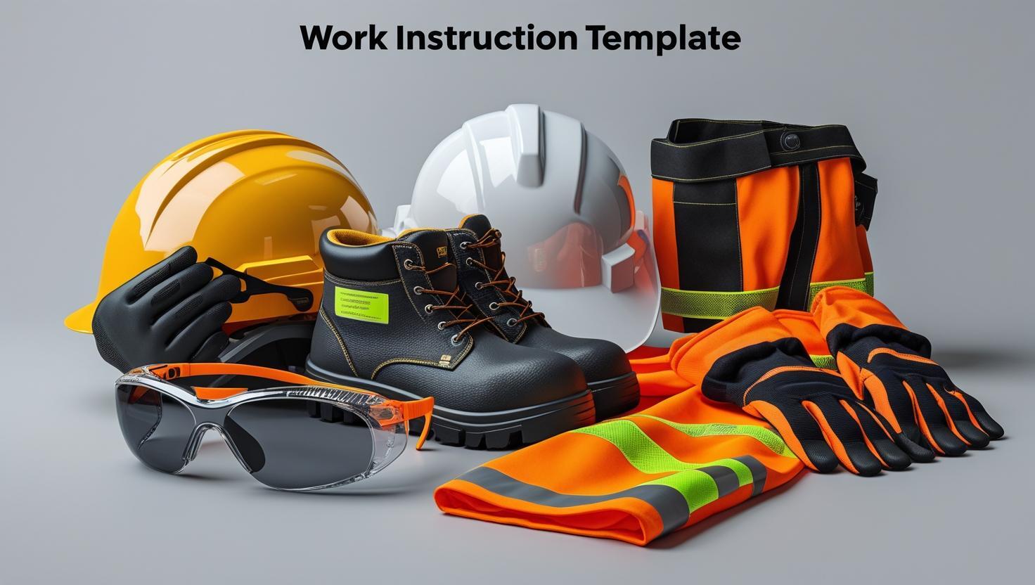 A Template for Creating a Step-by-Step Work Instruction using Knowby